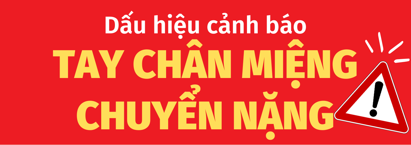 Dấu hiệu cảnh báo bệnh Tay chân miệng chuyển nặng