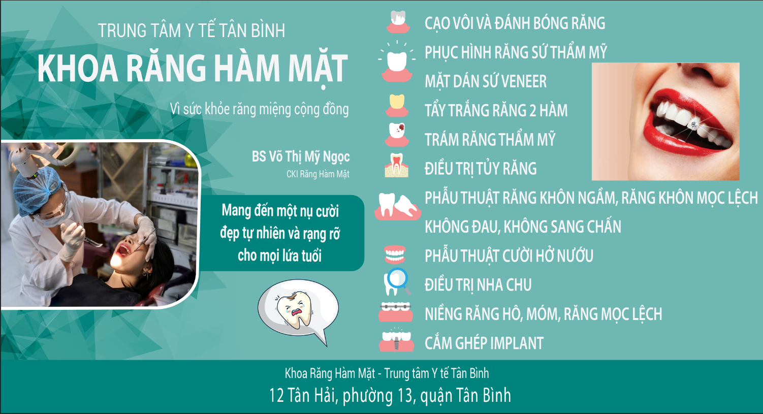 DỊCH VỤ RĂNG HÀM MẶT
