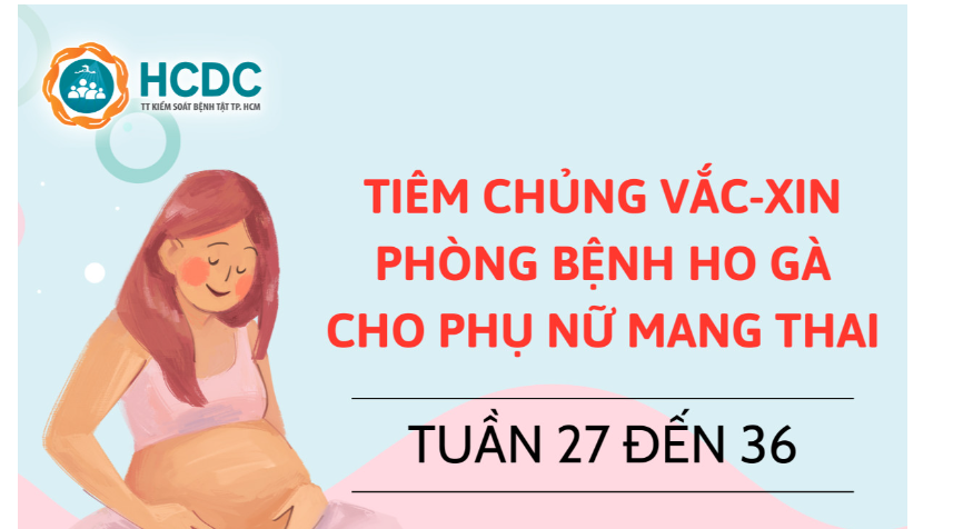 Tiêm chủng vắc-xin phòng bệnh ho gà cho phụ nữ mang thai